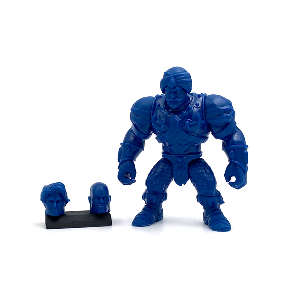 Blank Navy Barbarian Action Figure