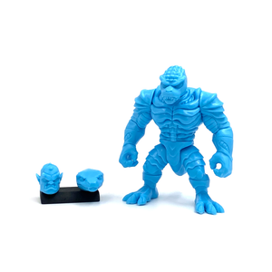 Blank Sky Blue Beast Action Figure